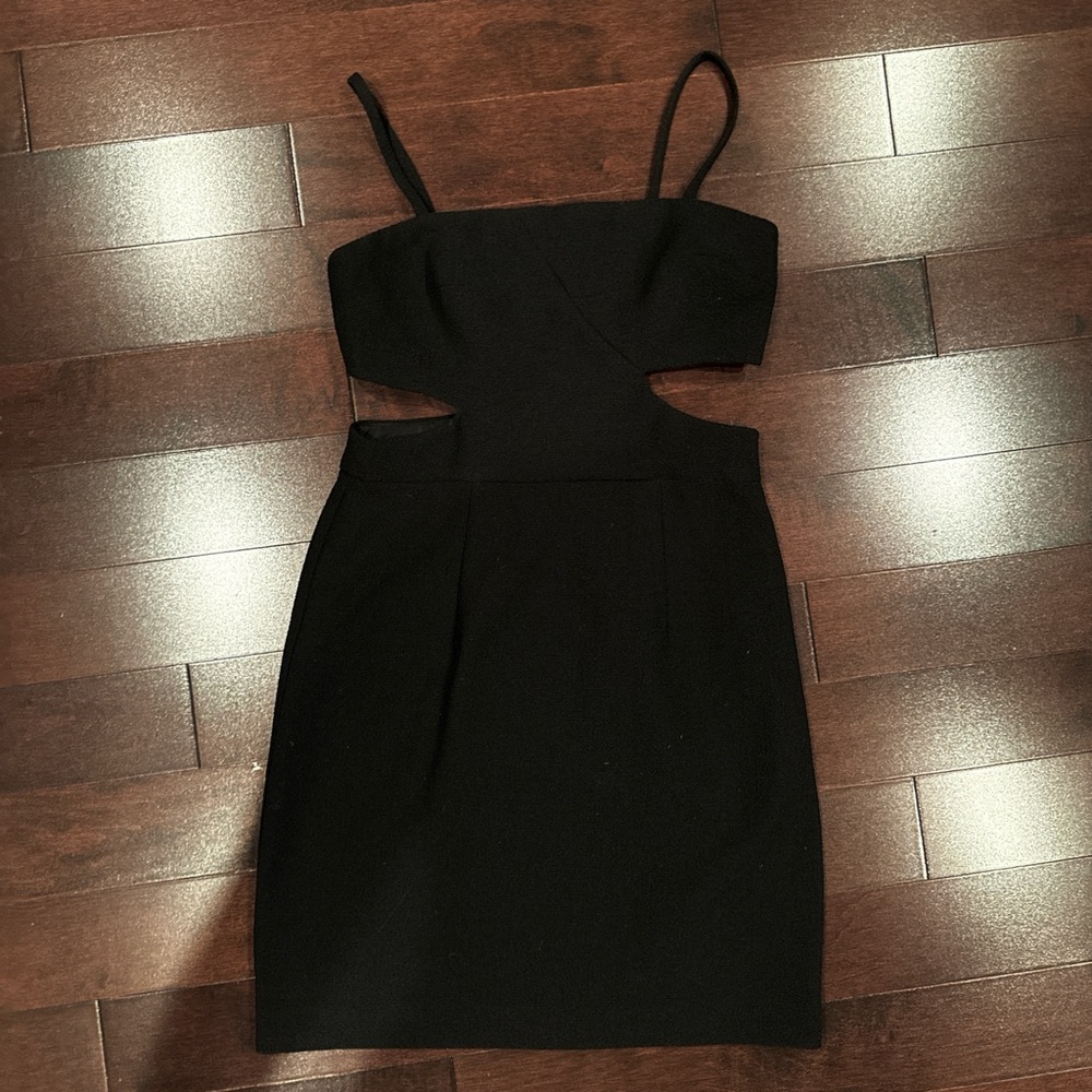 Black Halo mini dress
